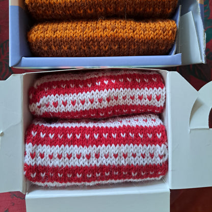 Chaussettes fines petit coeur _ exclusivité Noël 2025