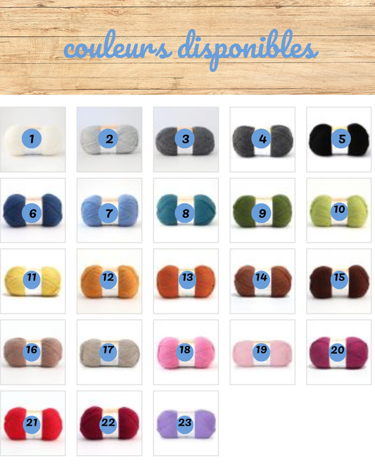 Chaussettes Folk scandinave- version laine épaisse