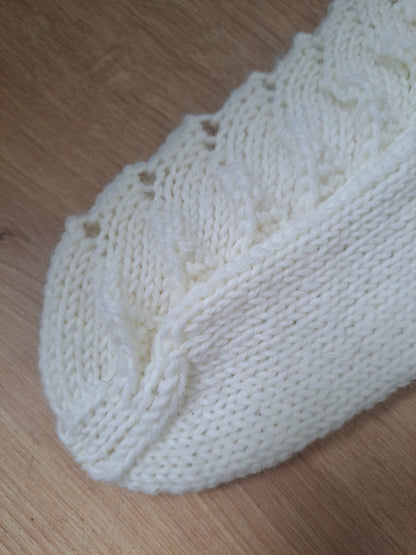 piirakkasukat - les chaussons chaussettes "part de tarte" - pointure 37/39