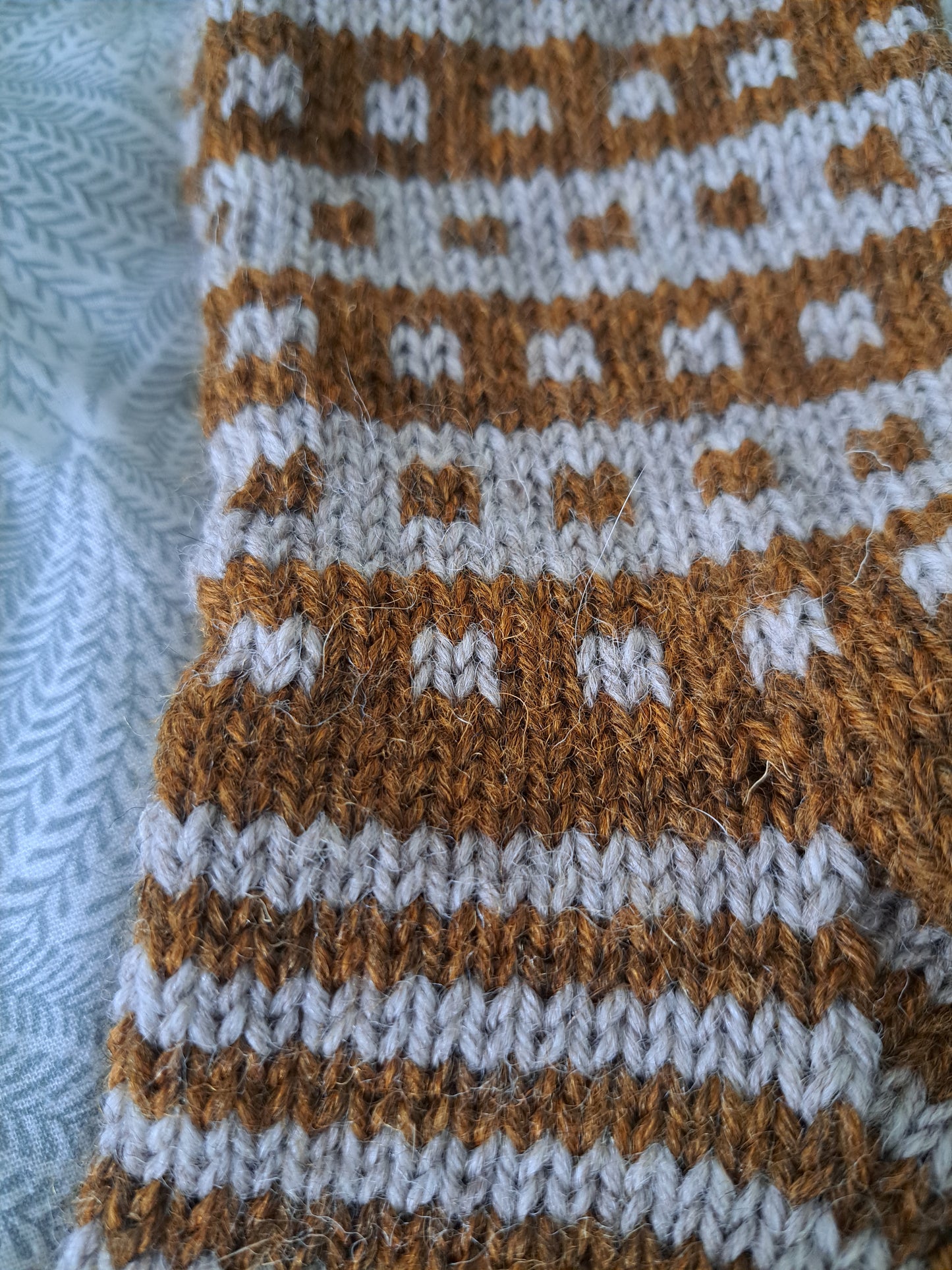 Villasukat- chaussettes moelleuses " art déco d'automne" pointure 36/38 -