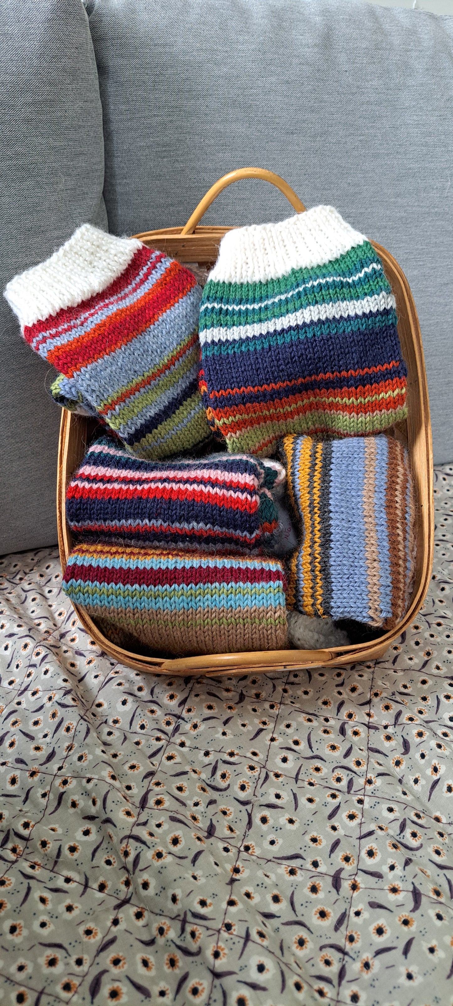 Chaussettes moelleuses " fin d'été avec Peppi"