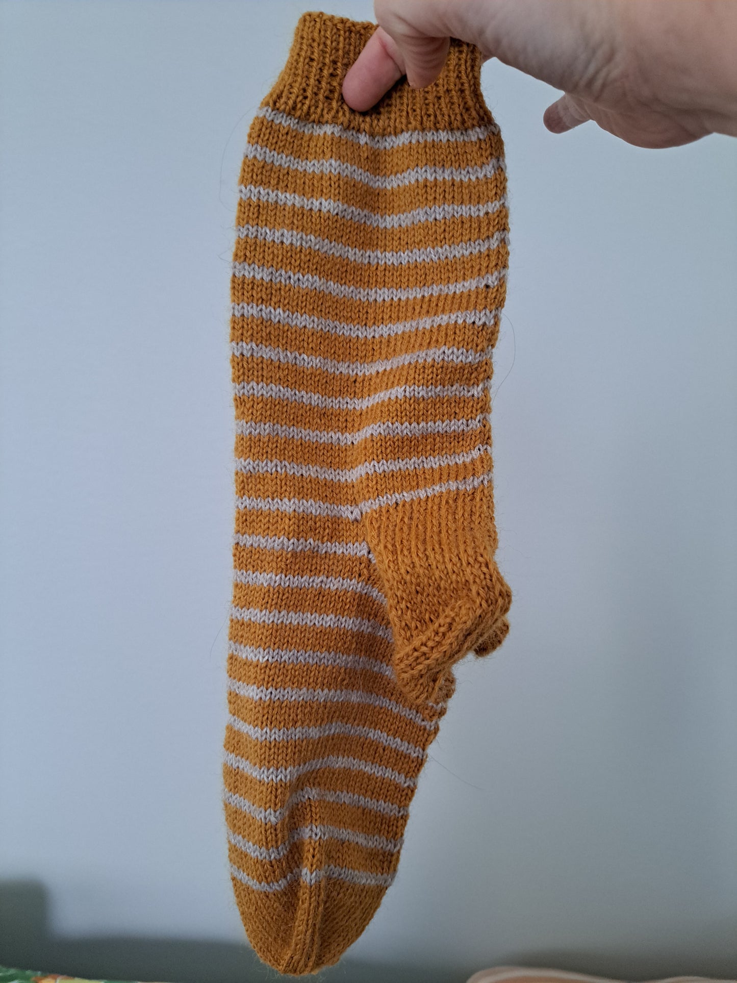 chaussettes fines - marinières d'automne_ pointure 39/41