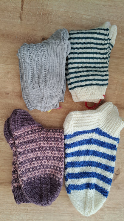coffret " chaussettes des 4 saisons" - 4 paires de chaussettes