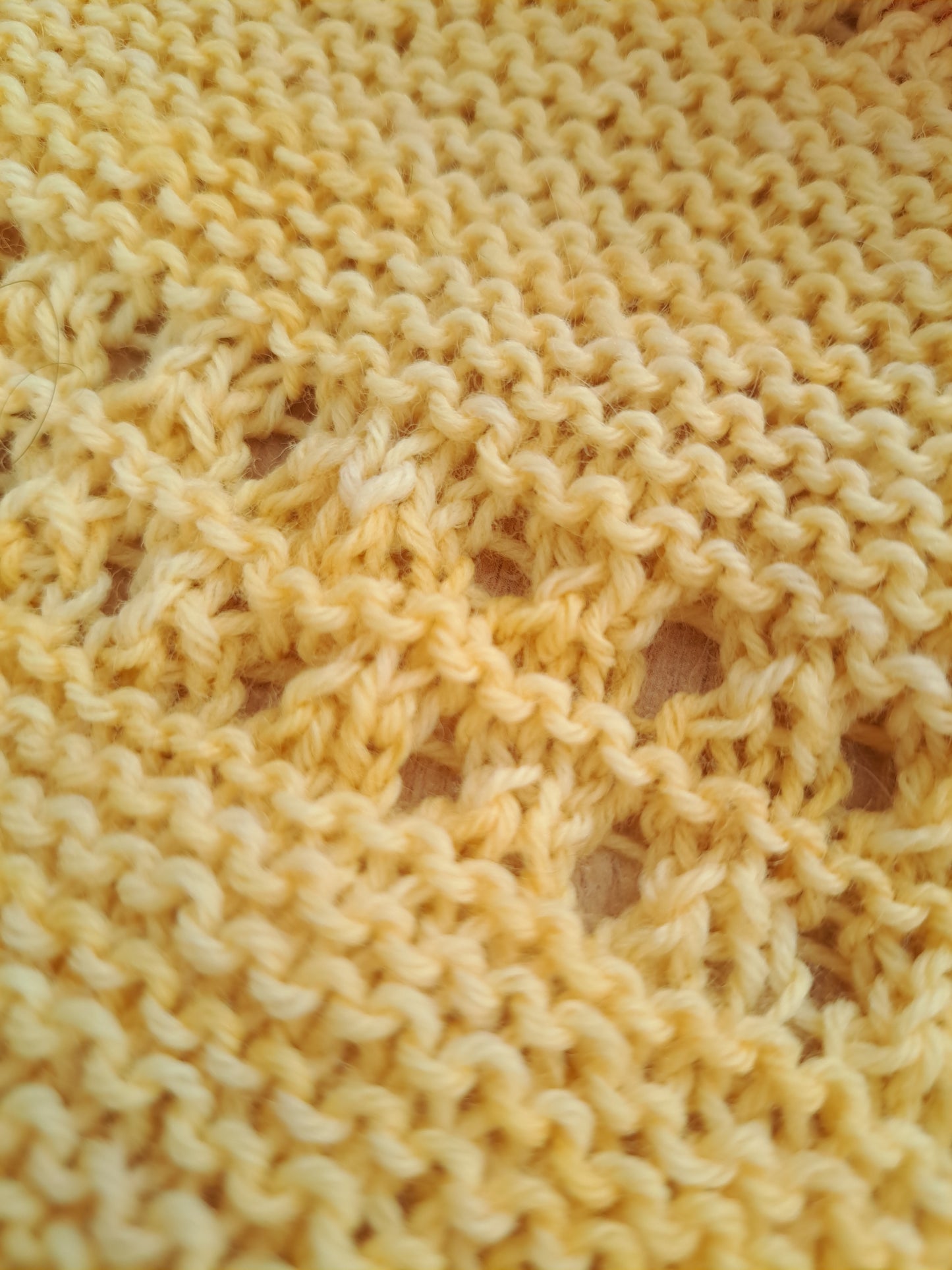 étole asymétrique " flamboyance d'automne "